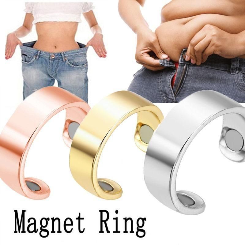 4 Pcs Lymphatic Drainage Therapeutic Magnetic Ring for Men and Women